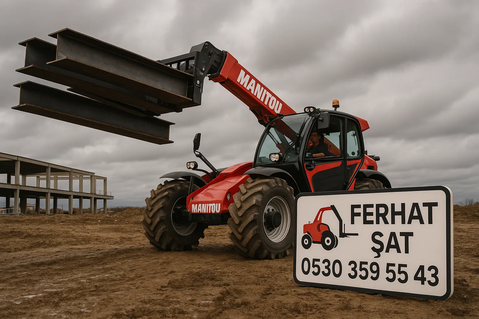 Manitou Telehandler Kiralama